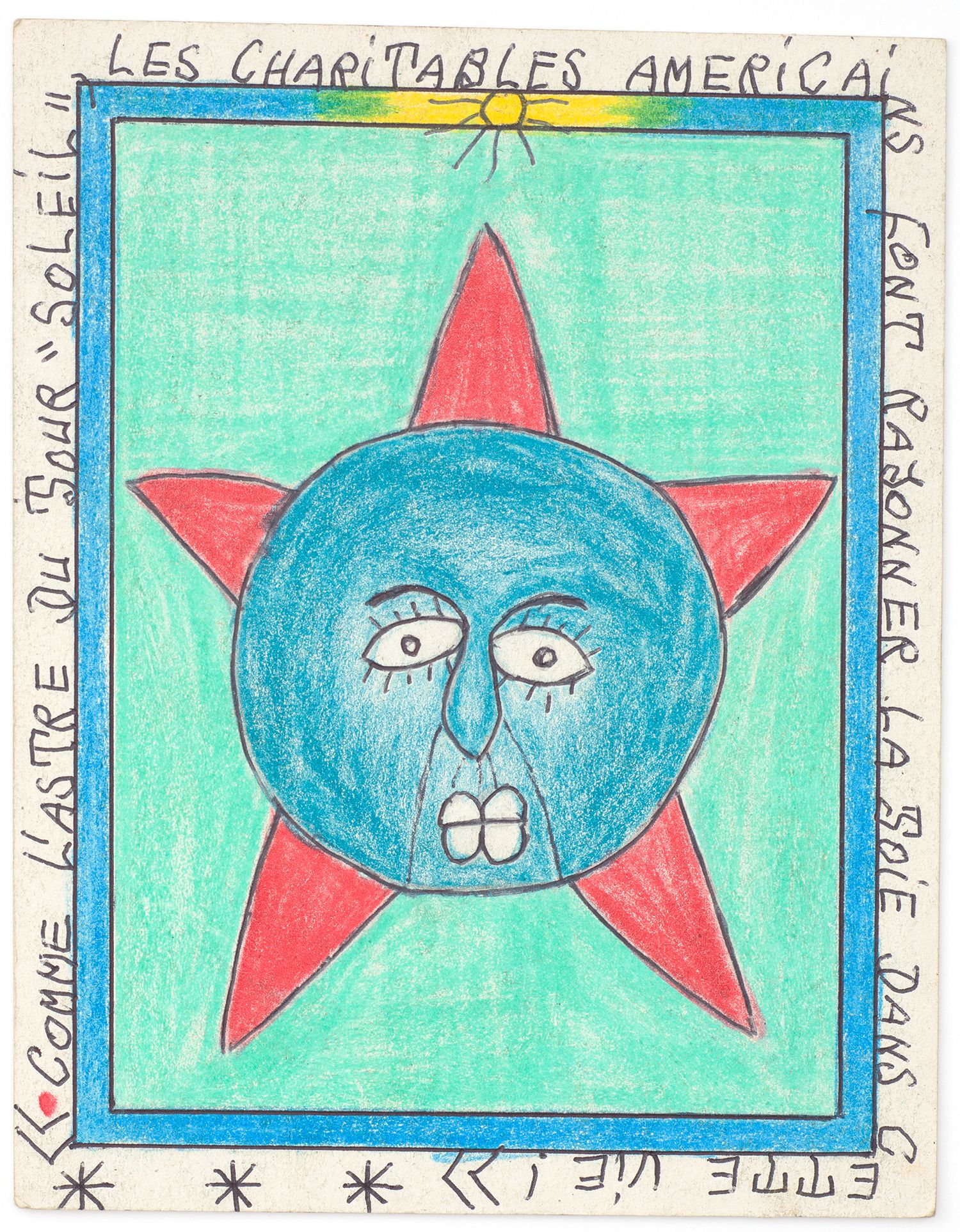 Untitled (Comme L’astre Du Jour Soleil)