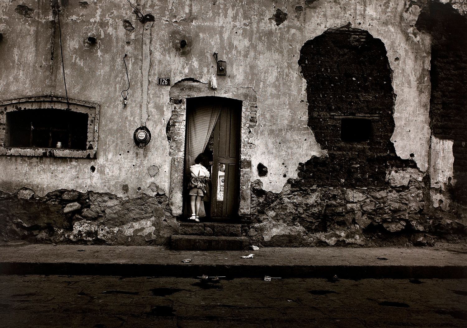 Girl at Doorway