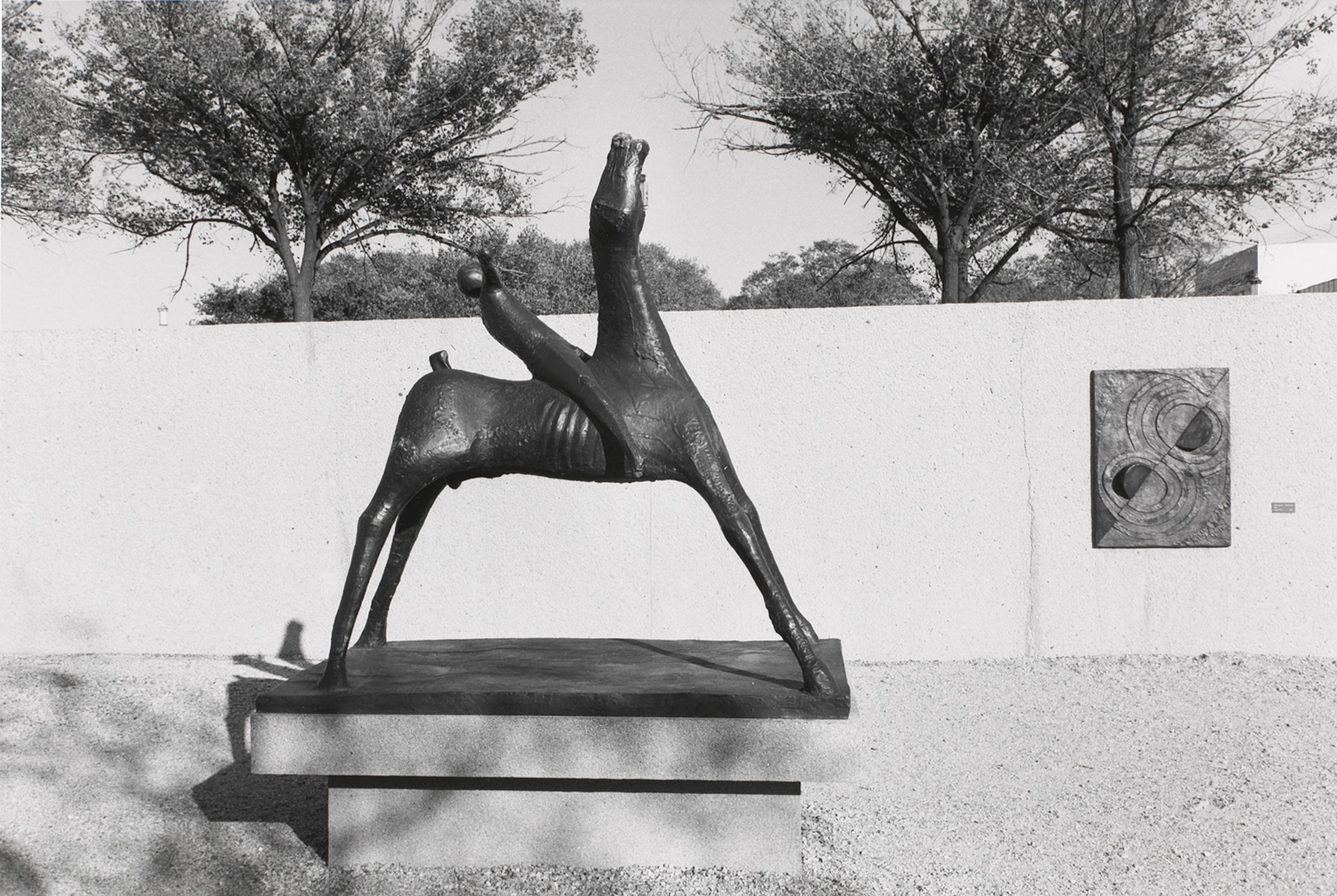 Untitled, Sculpture of Horsman