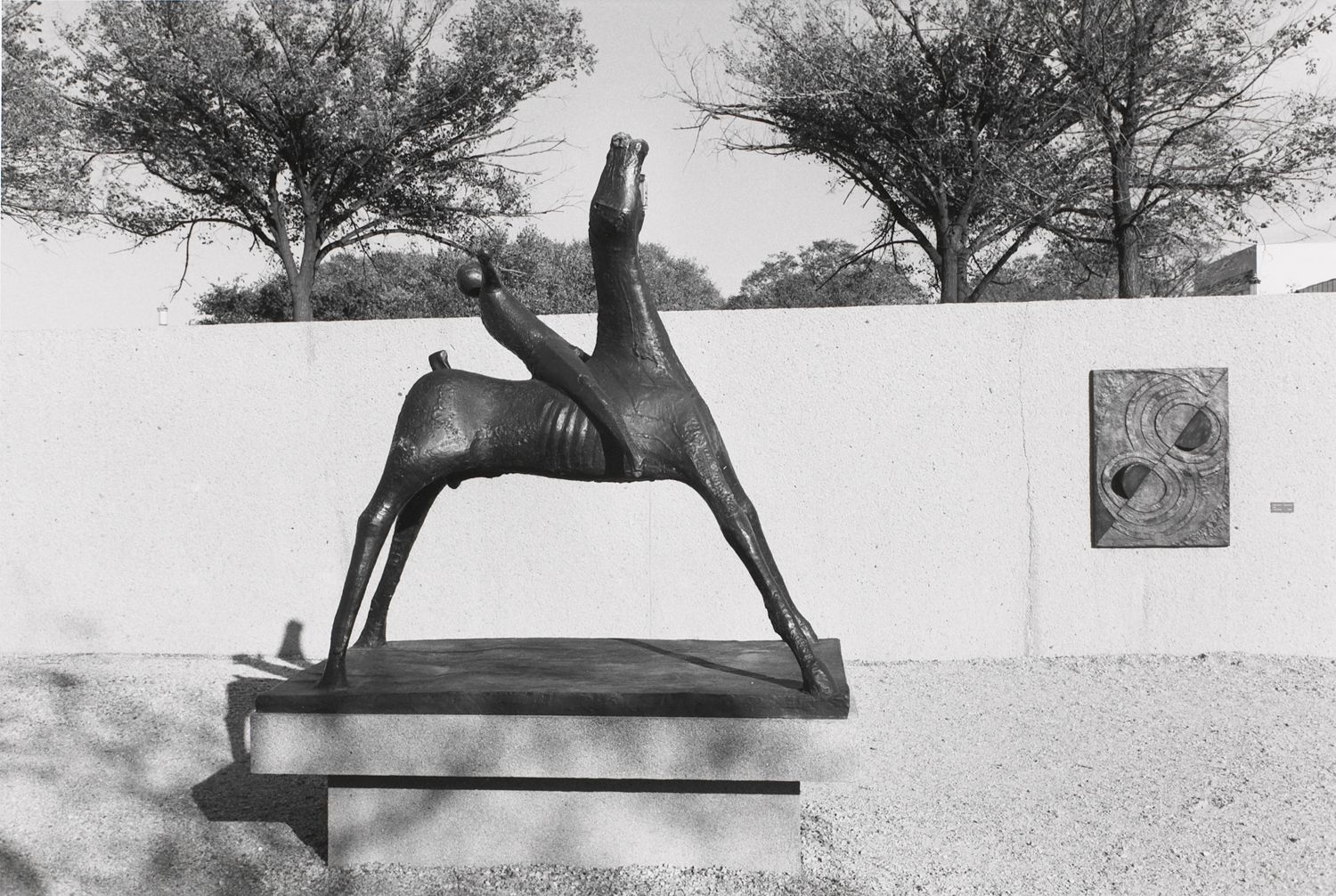 Untitled, Sculpture of Horsman