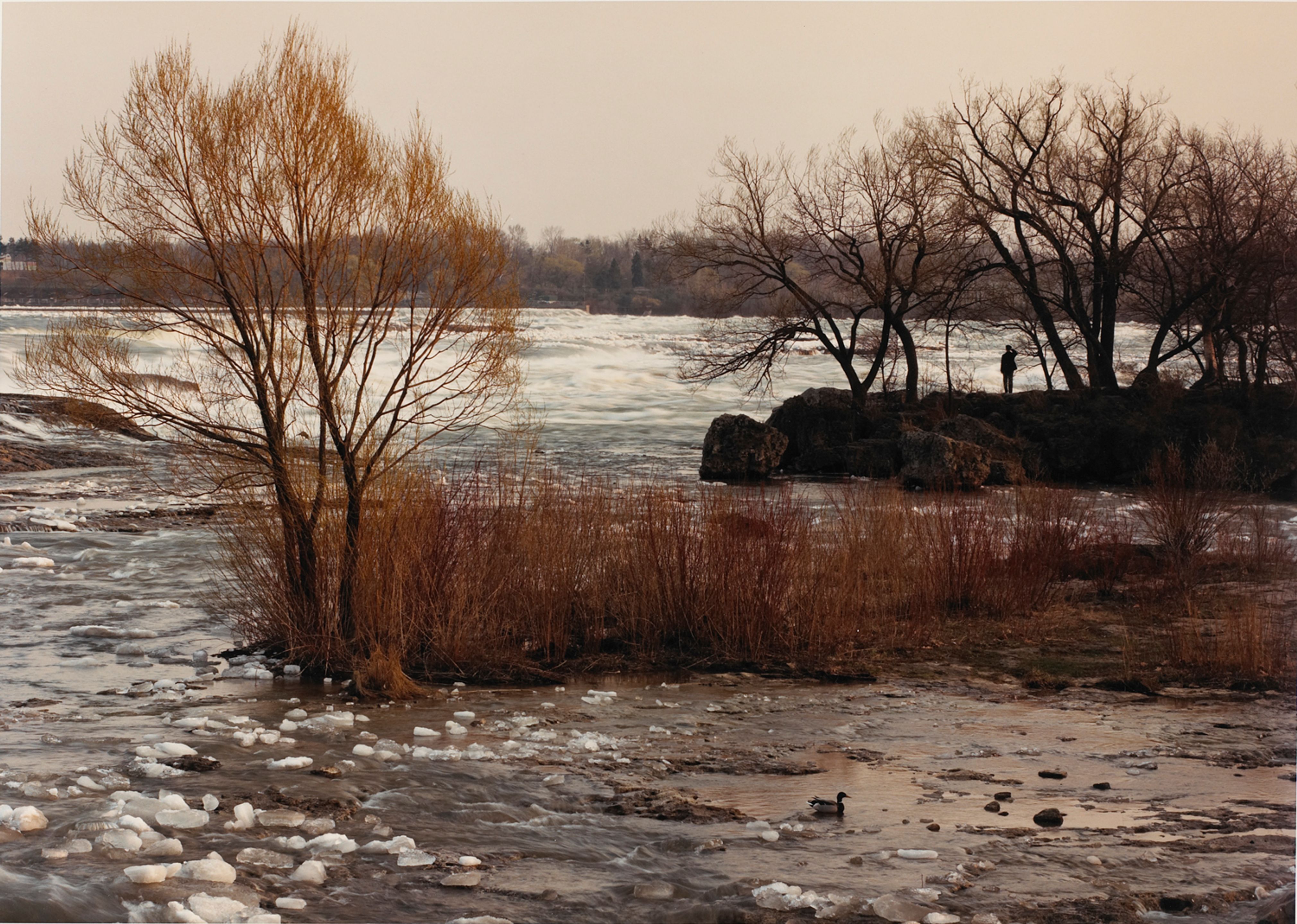 Lone Observer on Three Sisters Island