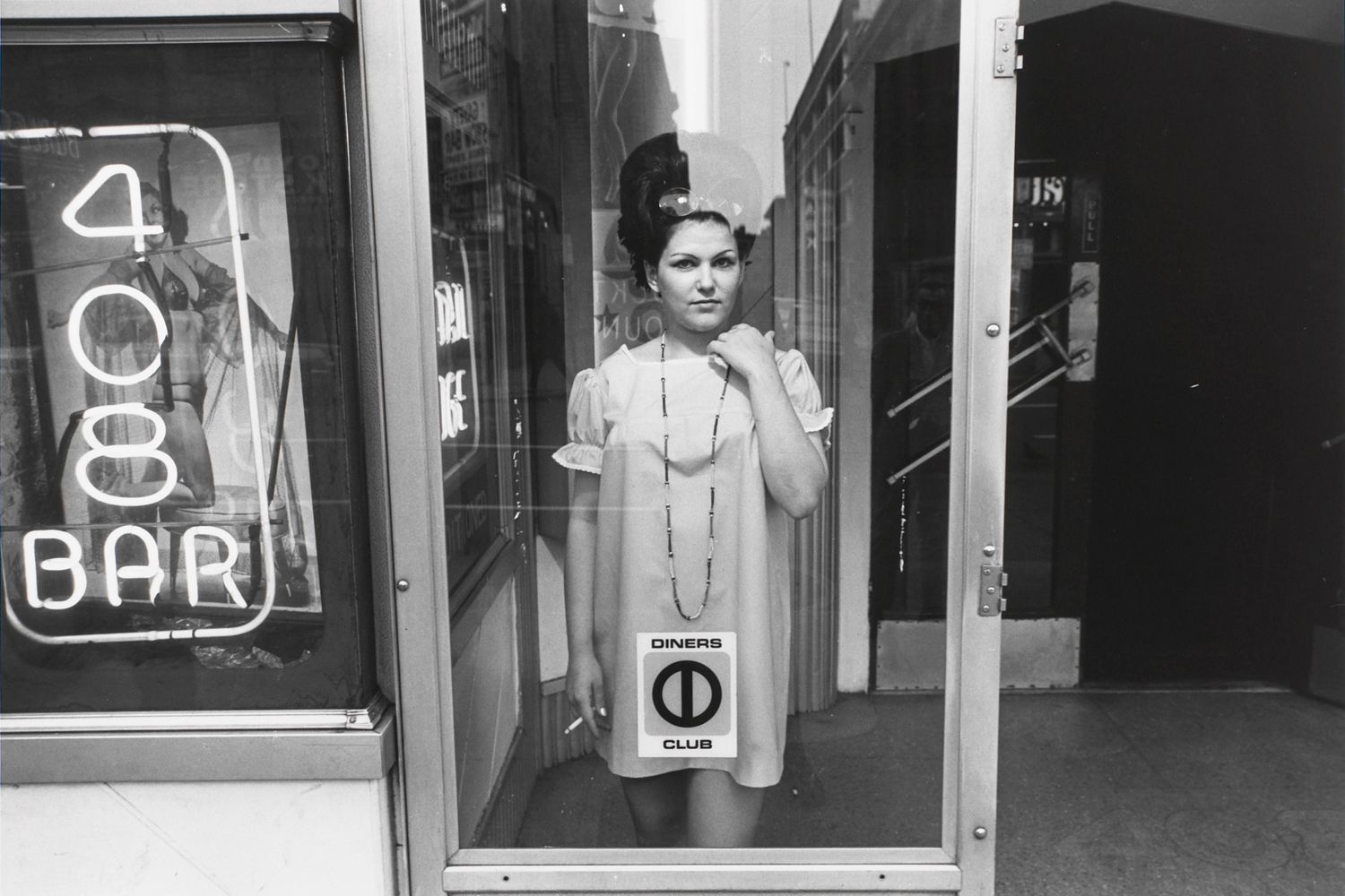 Girl in Window, Baltimore, Maryland, 1968