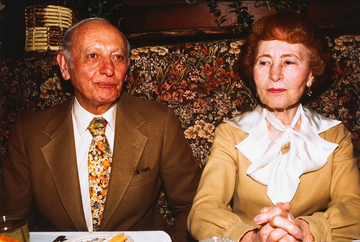 The Parents at a French restaurant, Cambridge, Mass.