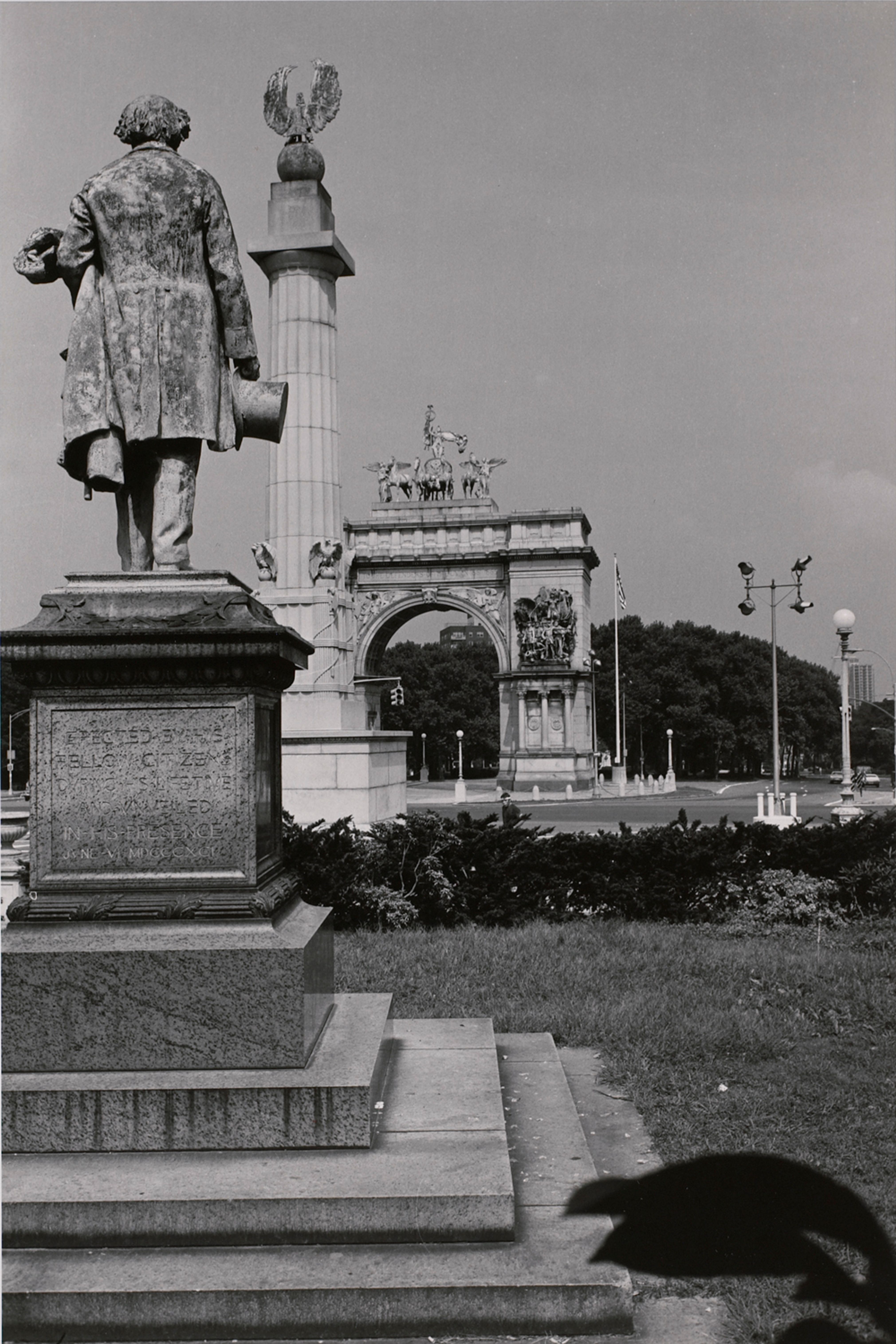 J. S. T. Stranahan and Memorial Arch. Grand Army Plaze, Brooklyn, New York