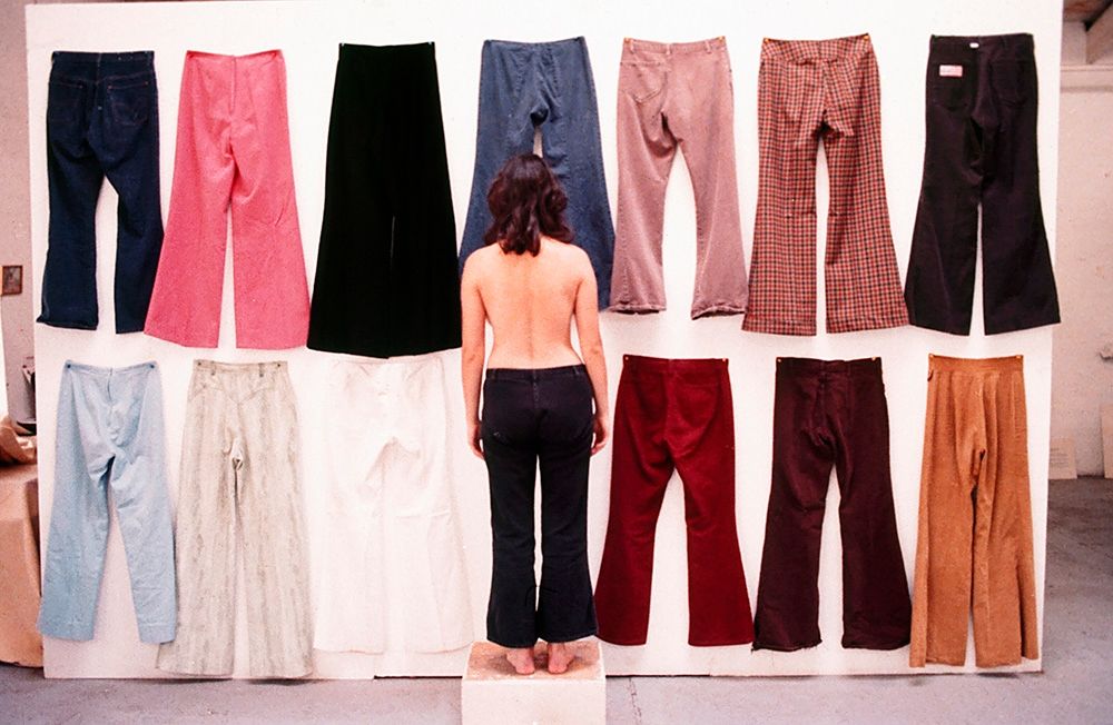 All the Pants I Had Except the Ones I Was Wearing (Front and Back)