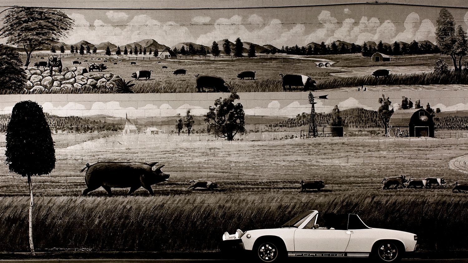 Farmer John Mural