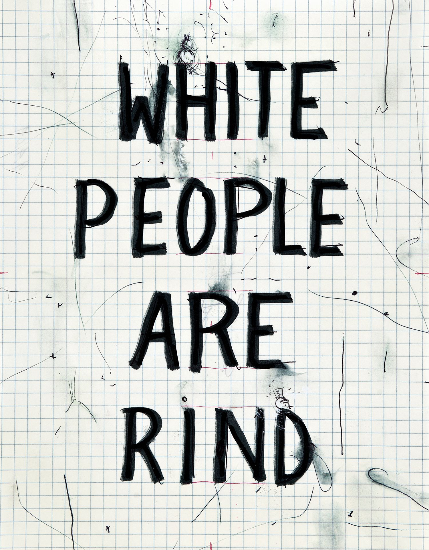 White people are rind