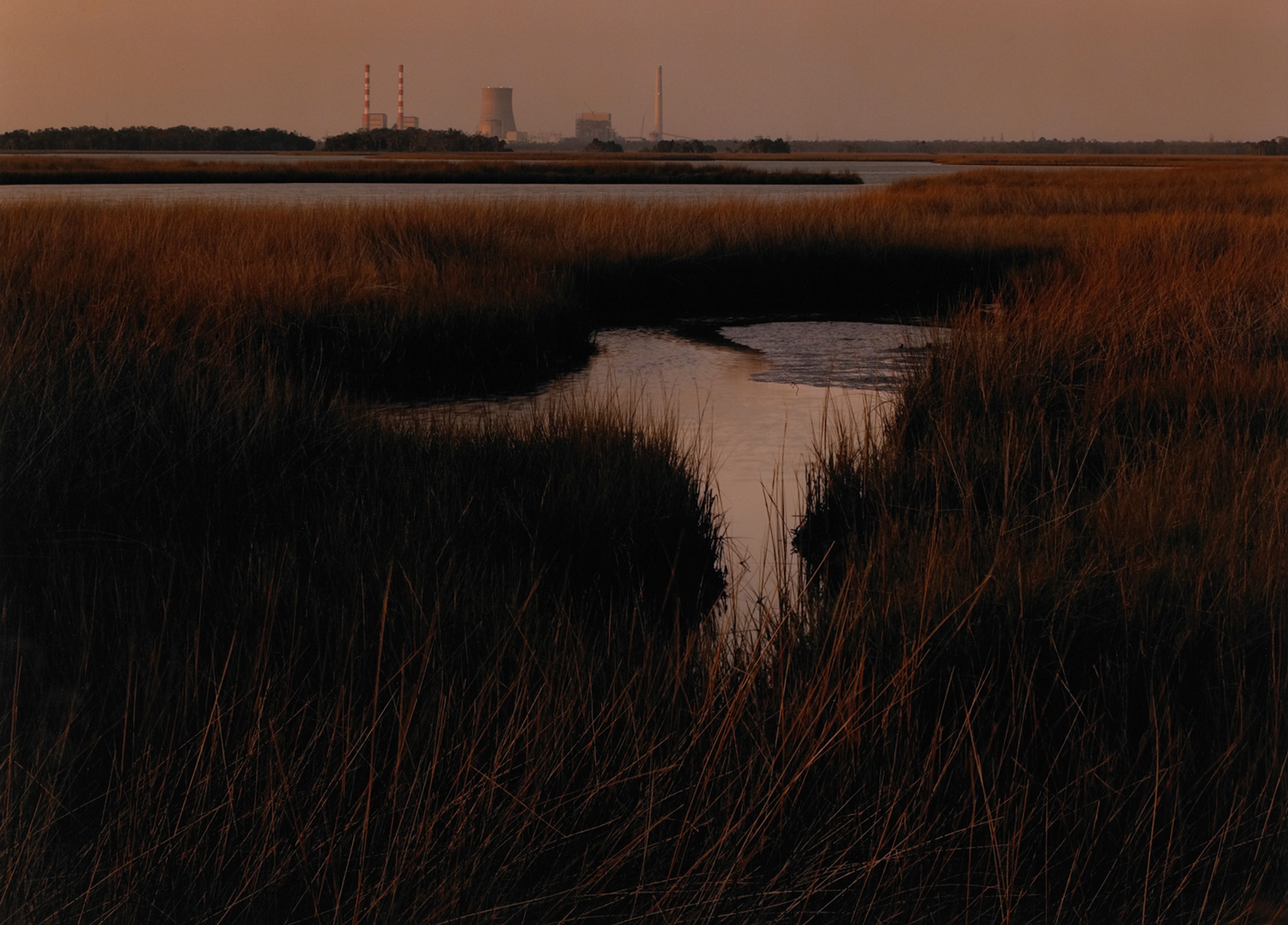 Crystal River Nuclear Plant (evening), Crystal River, Florida