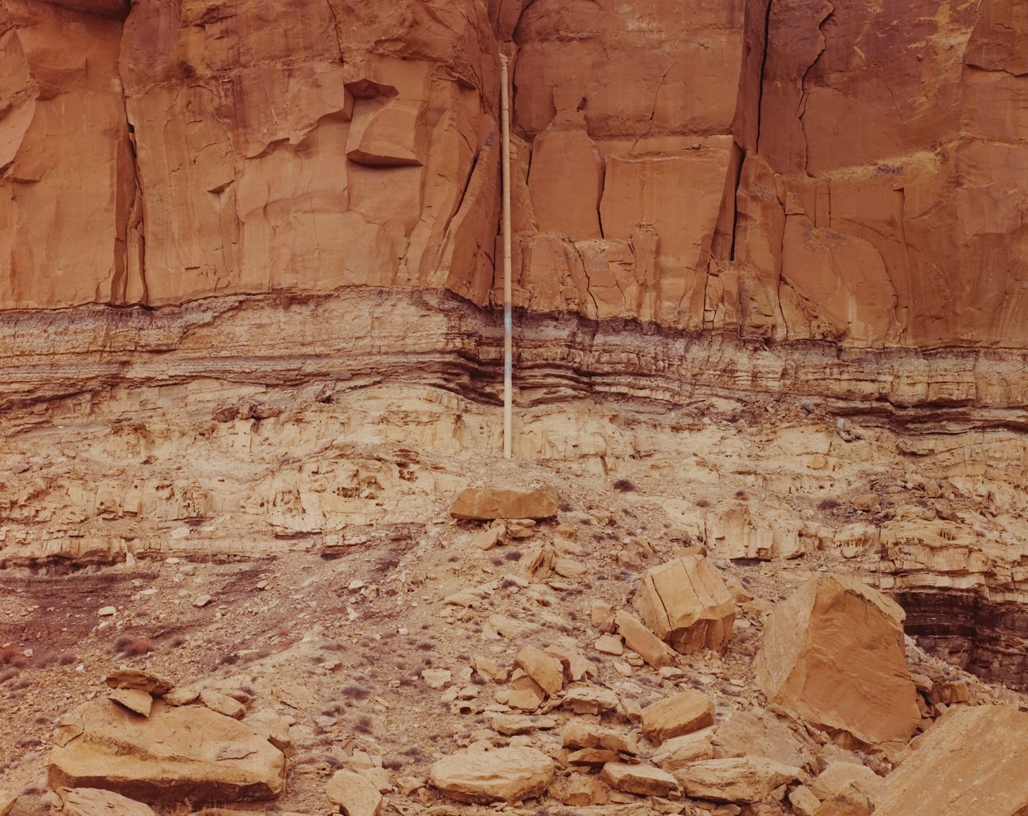 Camoflaged Pipe, Chaco Canyon, New Mexico