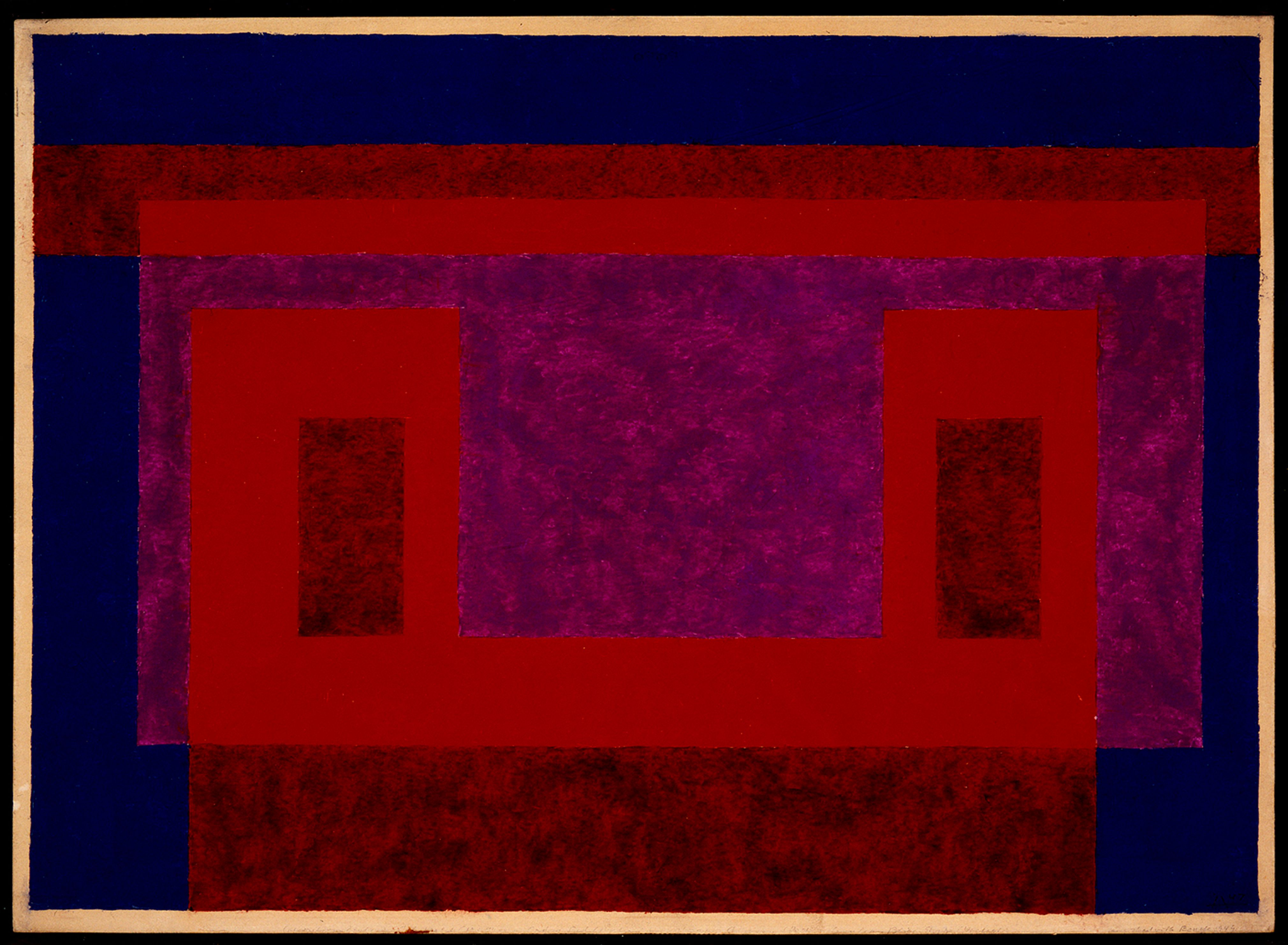 Variant: Violet, Red Against Blue