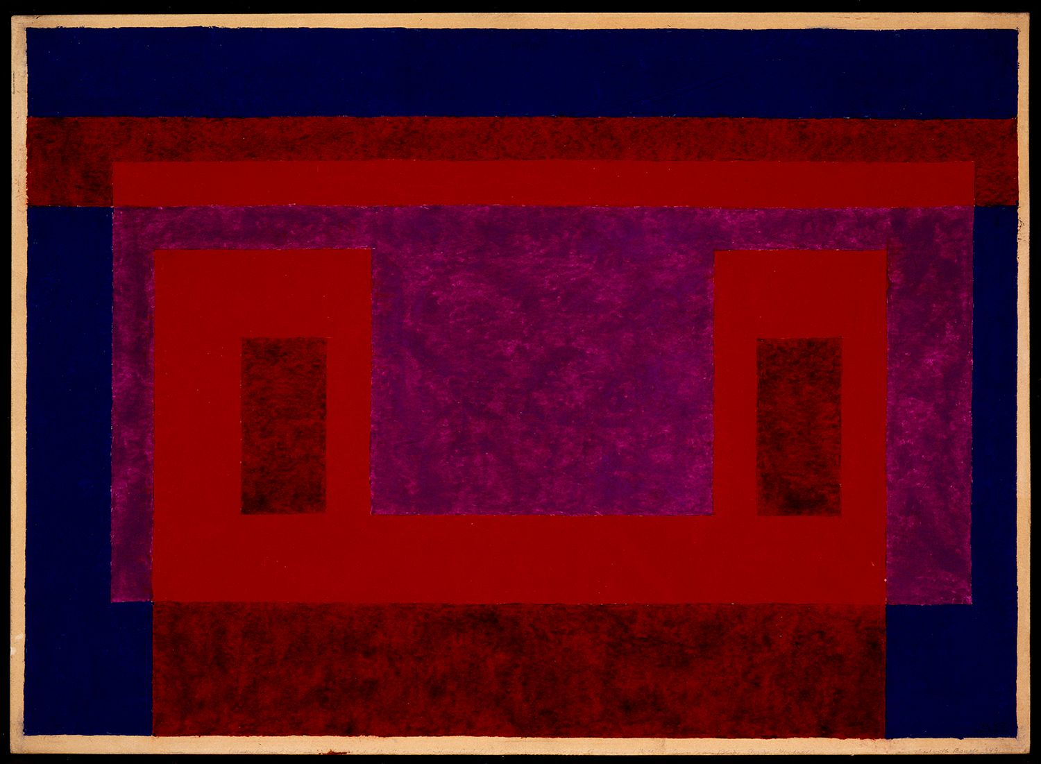 Variant: Violet, Red Against Blue