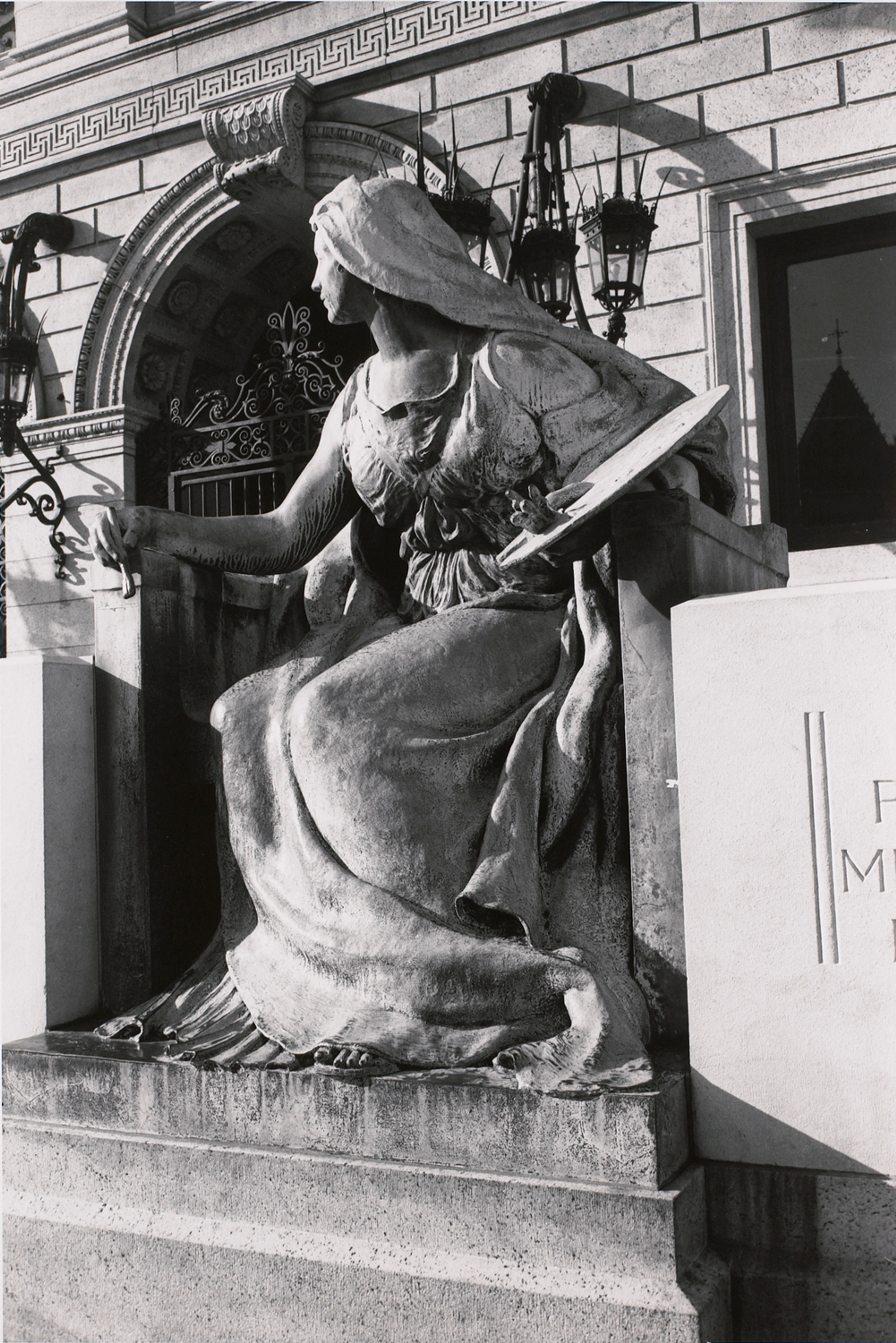 Art. The Boston Public Library, Boston, Massachusetts