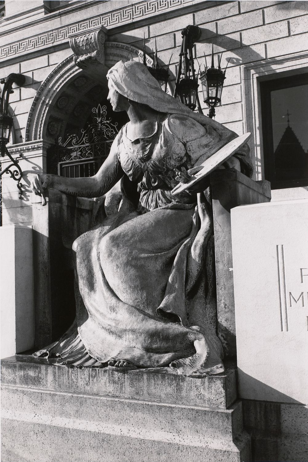 Art. The Boston Public Library, Boston, Massachusetts