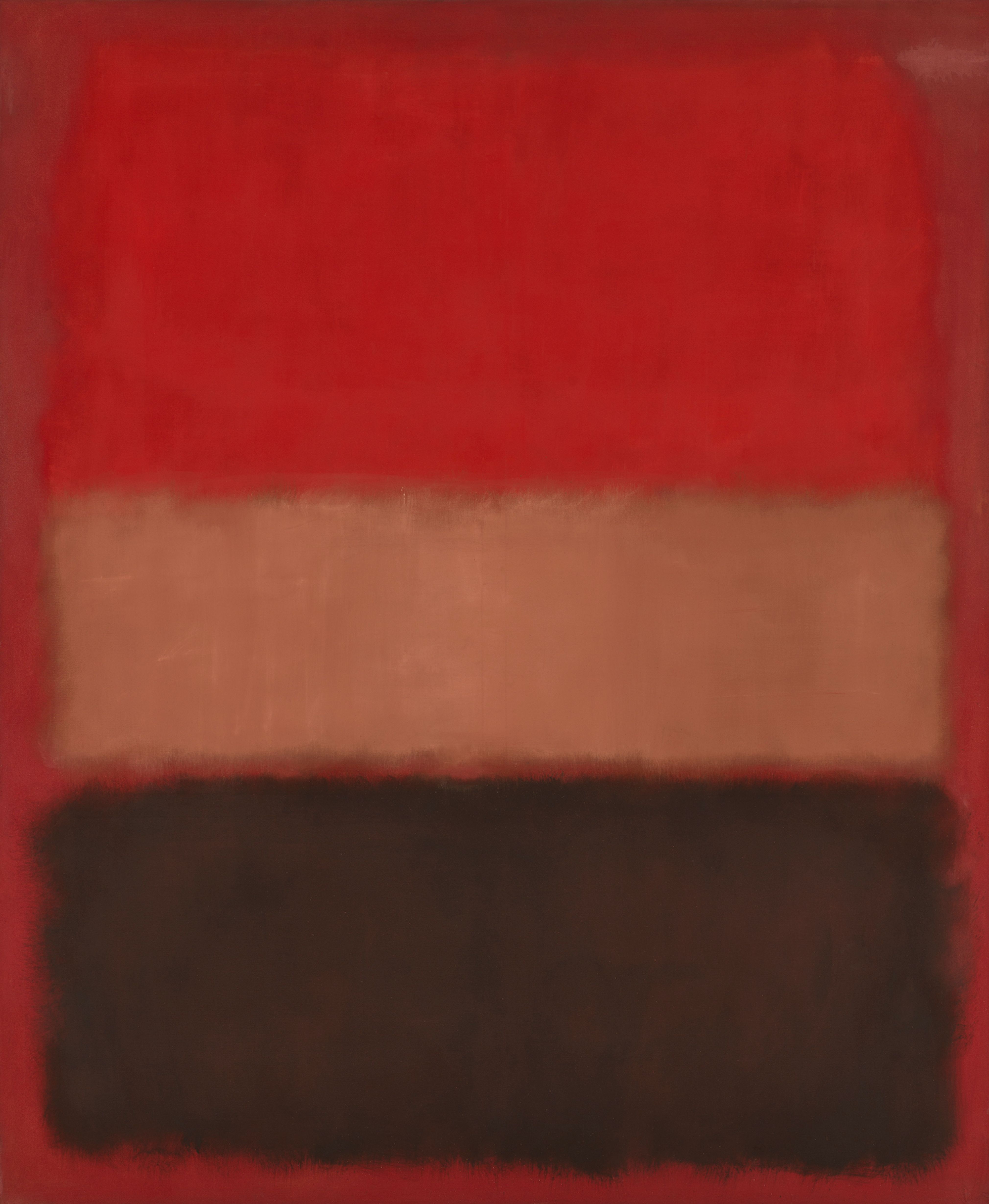 No. 46 [Black, Ochre, Red Over Red]