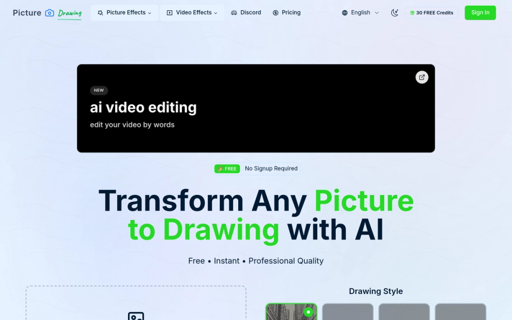 image of Picture to Drawing