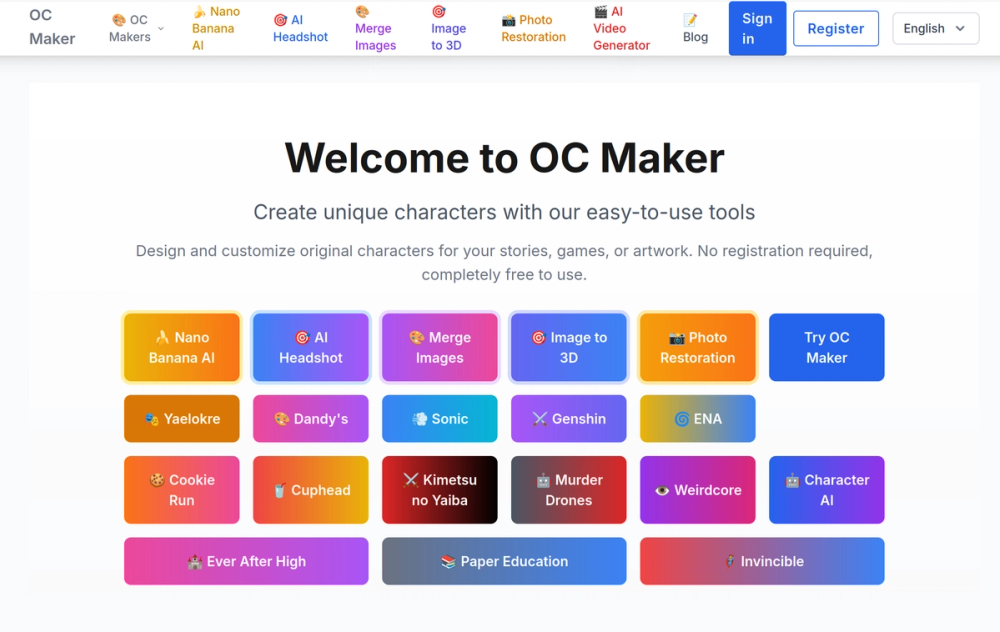 image of OC Maker