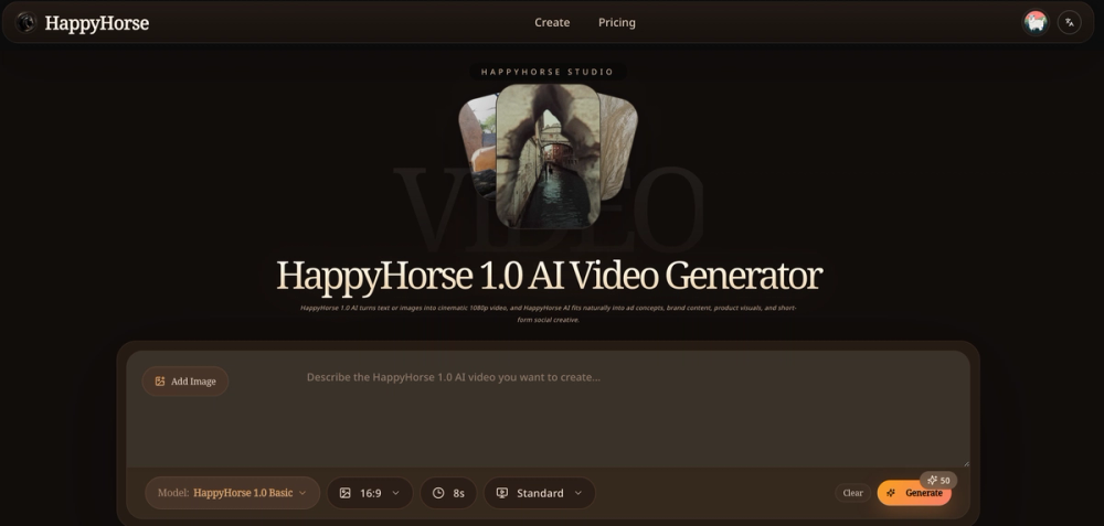 image of HappyHorse AI