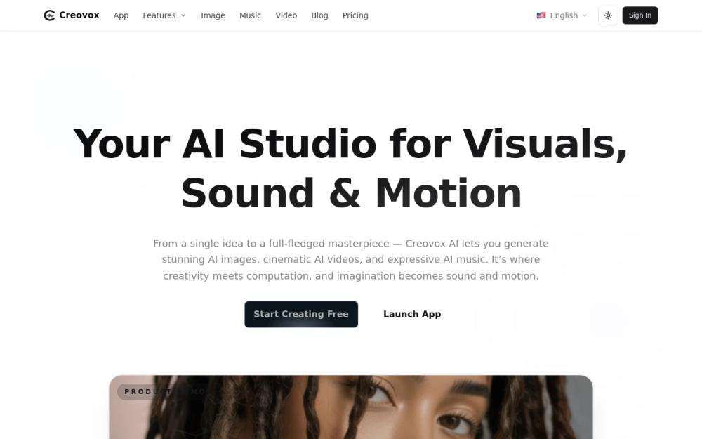 image of Creovox AI
