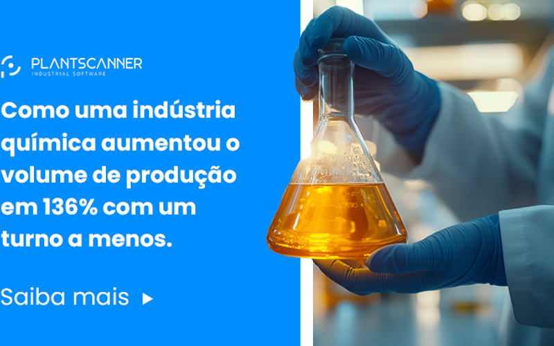 Como uma indústria química aumentou o volume de produção em 136% com um turno a menos