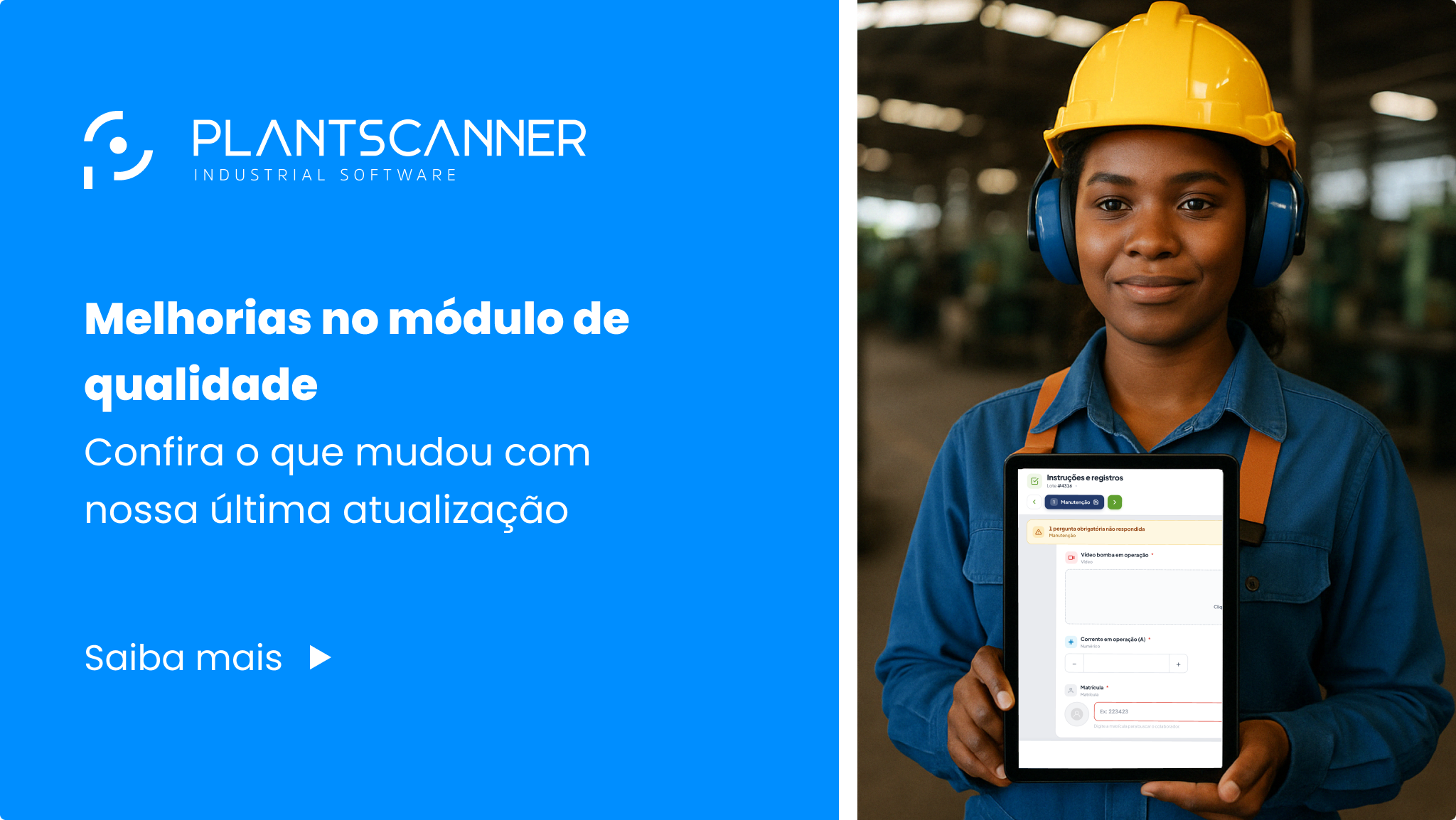 Melhorias no módulo de qualidade