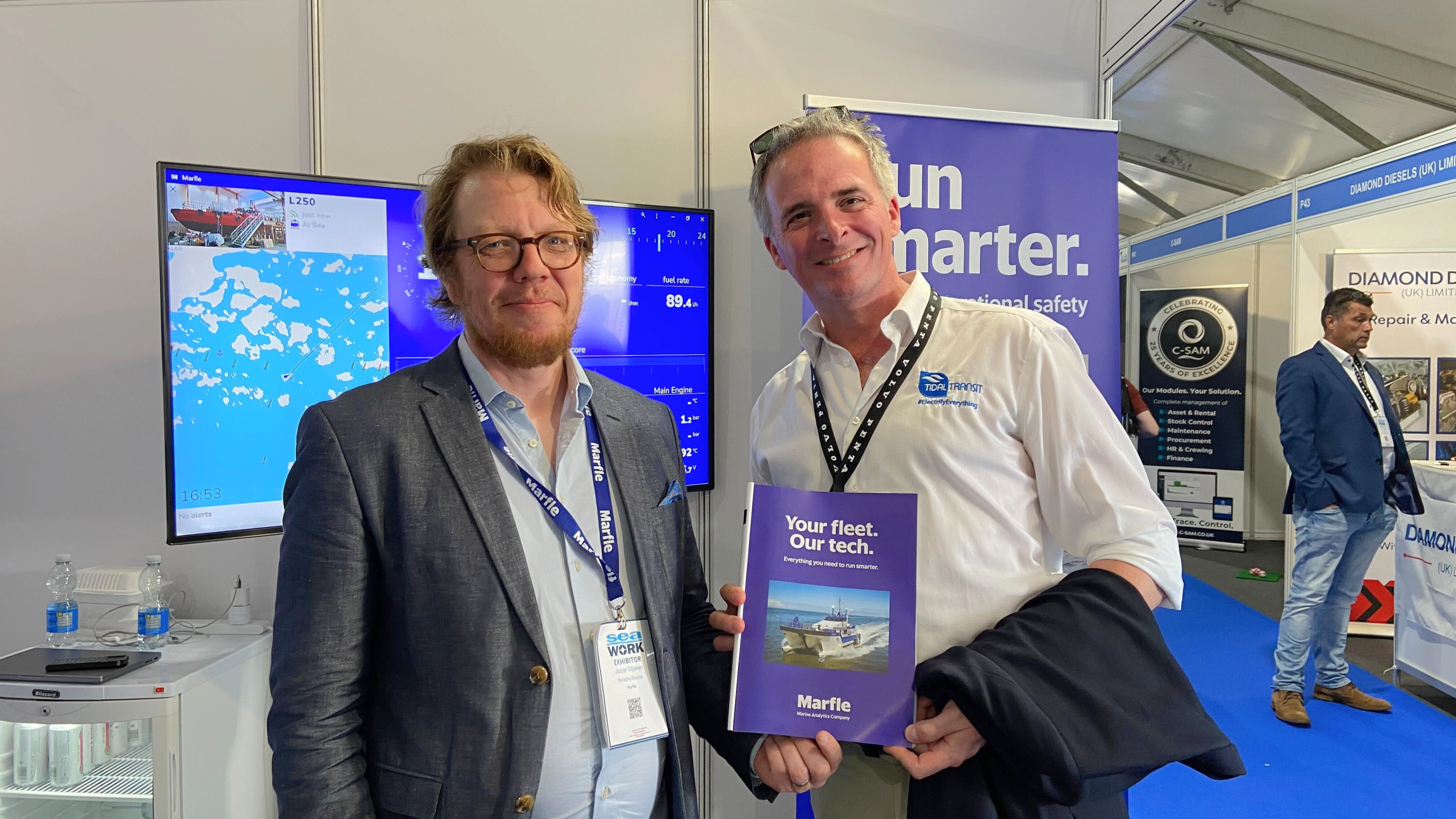 Marfle with Leo Hambro from Tidal Transit