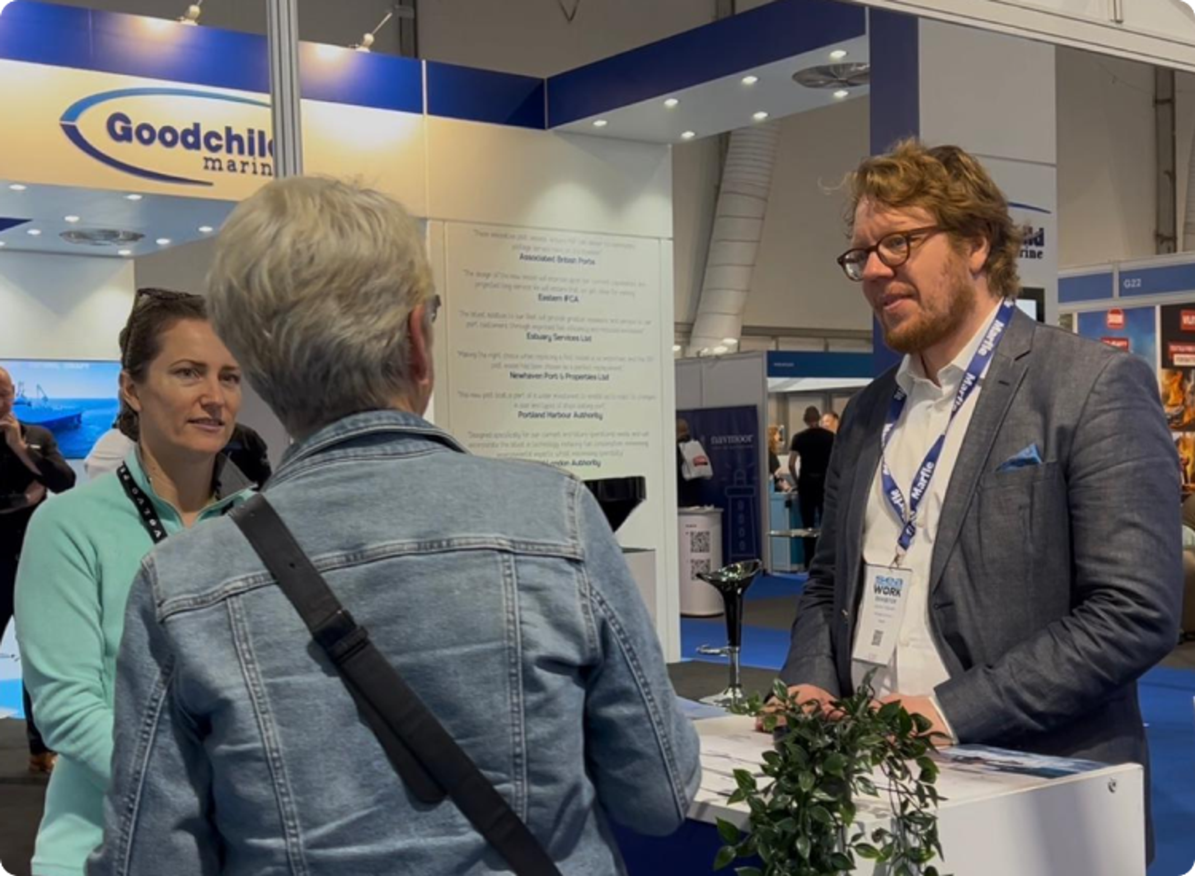 Experience Marfle in action righ from our stand at Seawork 2026