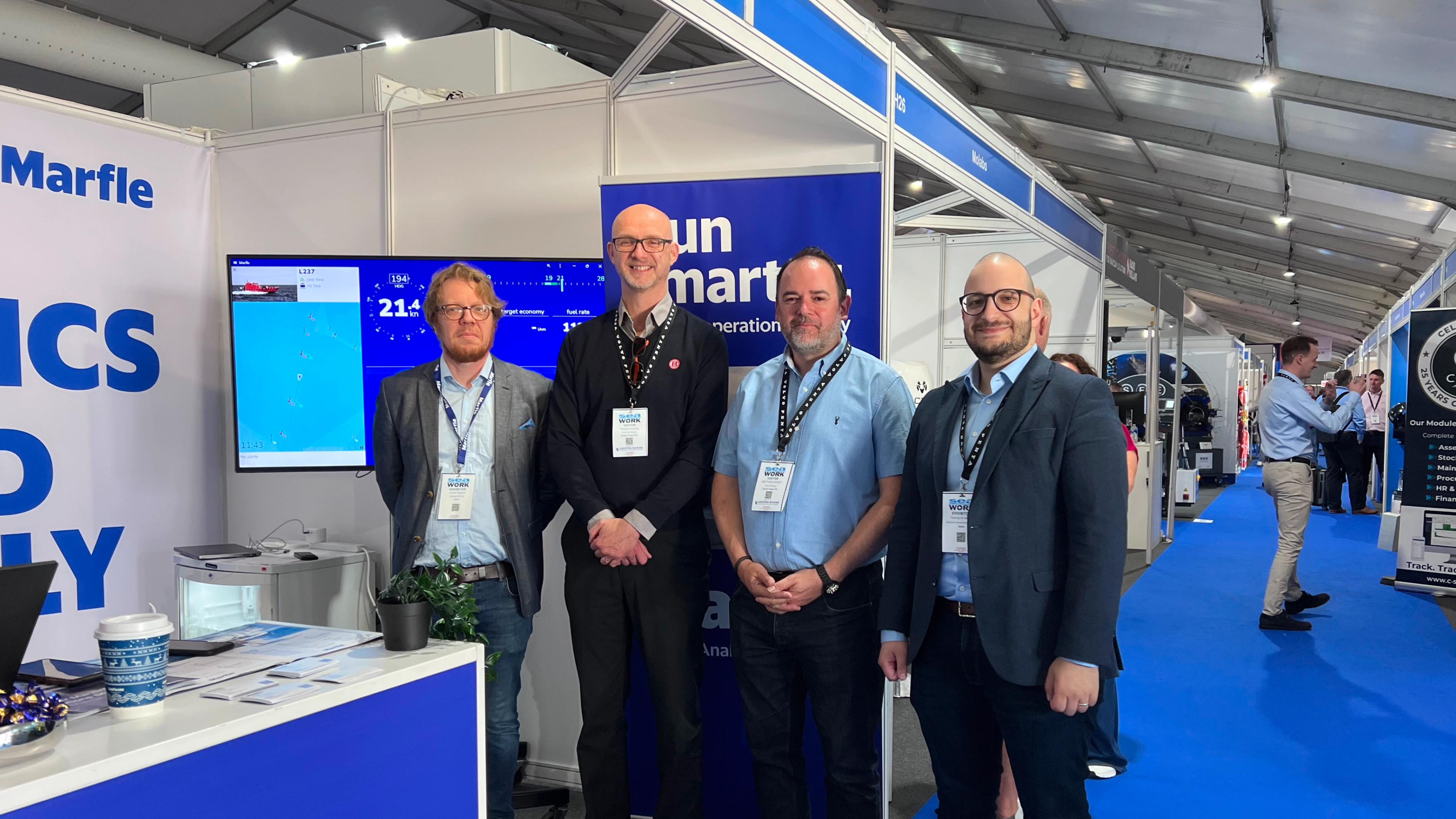 Marfle with Ronald Keuning from Boluda SMS Towage UK
