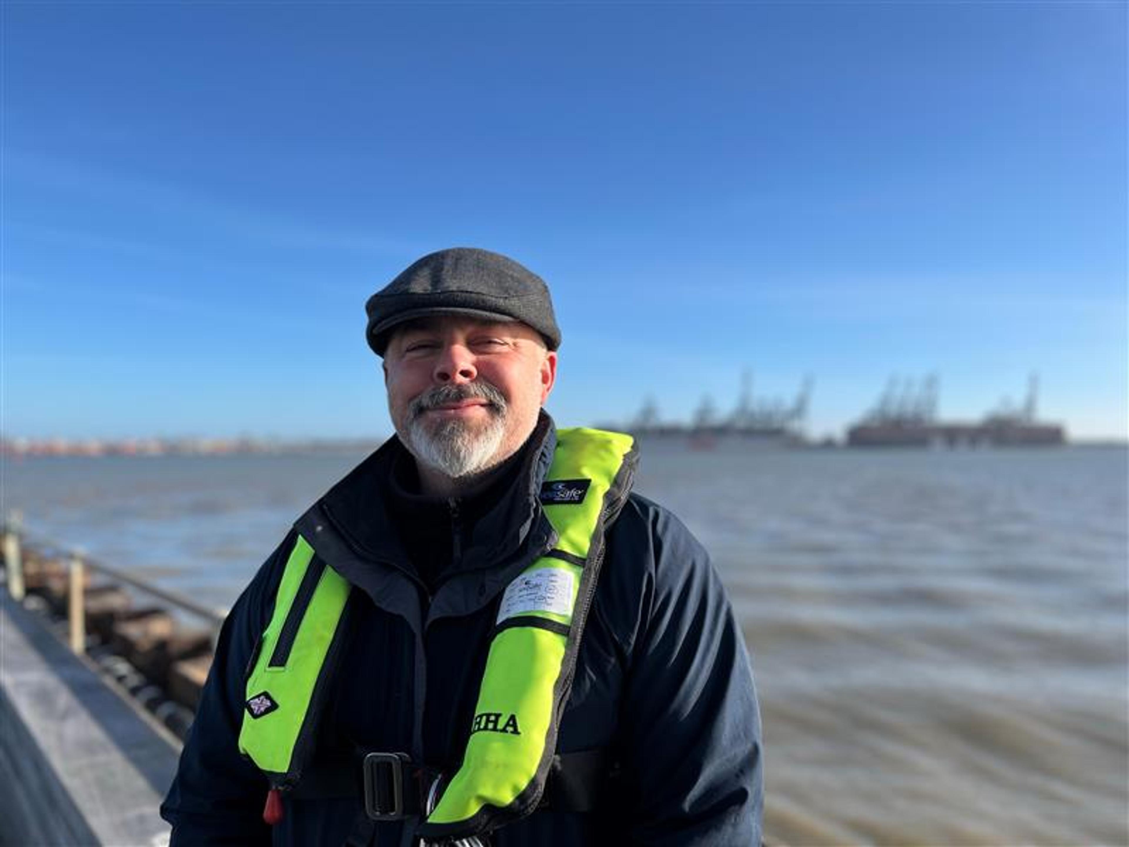 Matthew Pearson, Marine Engineering Manager at Harwich Haven Authority