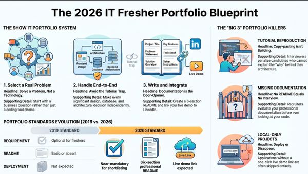 How to Build an IT Portfolio as a Fresher in Mumbai 