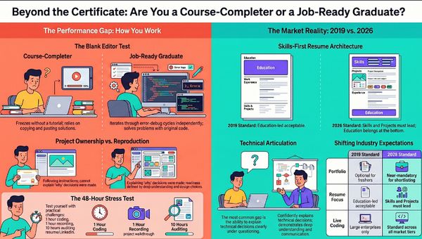 The Real Difference Between a Job-Ready IT Graduate and a Course-Completer