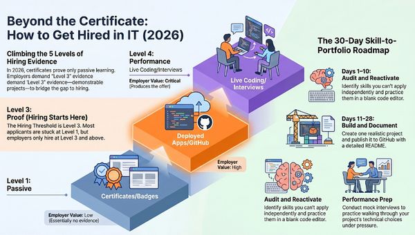 Why Certificates Alone Won’t Get You an IT Job in 2026