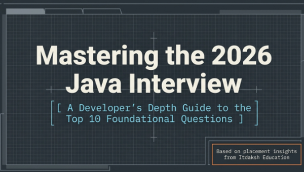 Top 10 Java Interview Questions for Freshers in 2026 What Each Is Really Testing and How to Answer Impressively