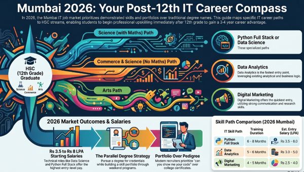 What IT Skills Should You Learn After 12th in Mumbai in 2026?