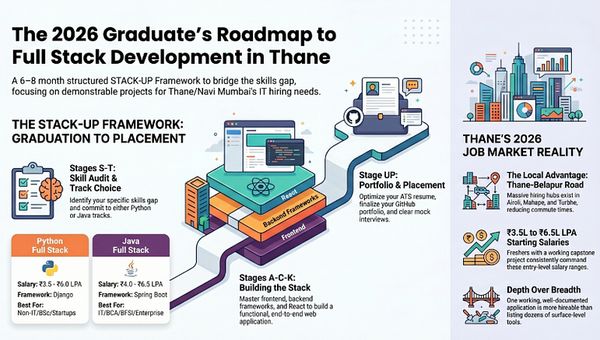 How to Become a Full Stack Developer After Graduation in Thane in 2026