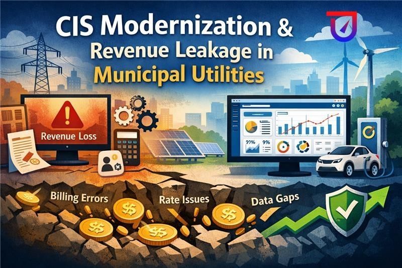 How CIS Modernization Impacts Revenue Leakage in Mid-Sized Municipal Utilities
