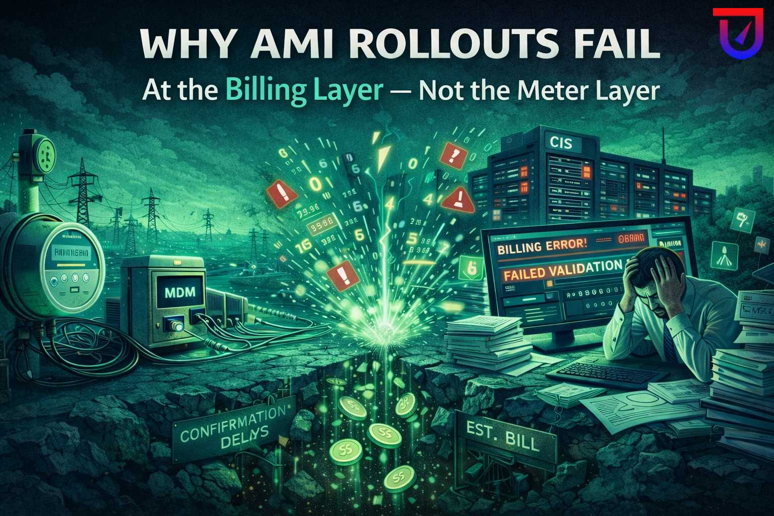 Why AMI Rollouts Fail at the Billing Layer — Not the Meter Layer