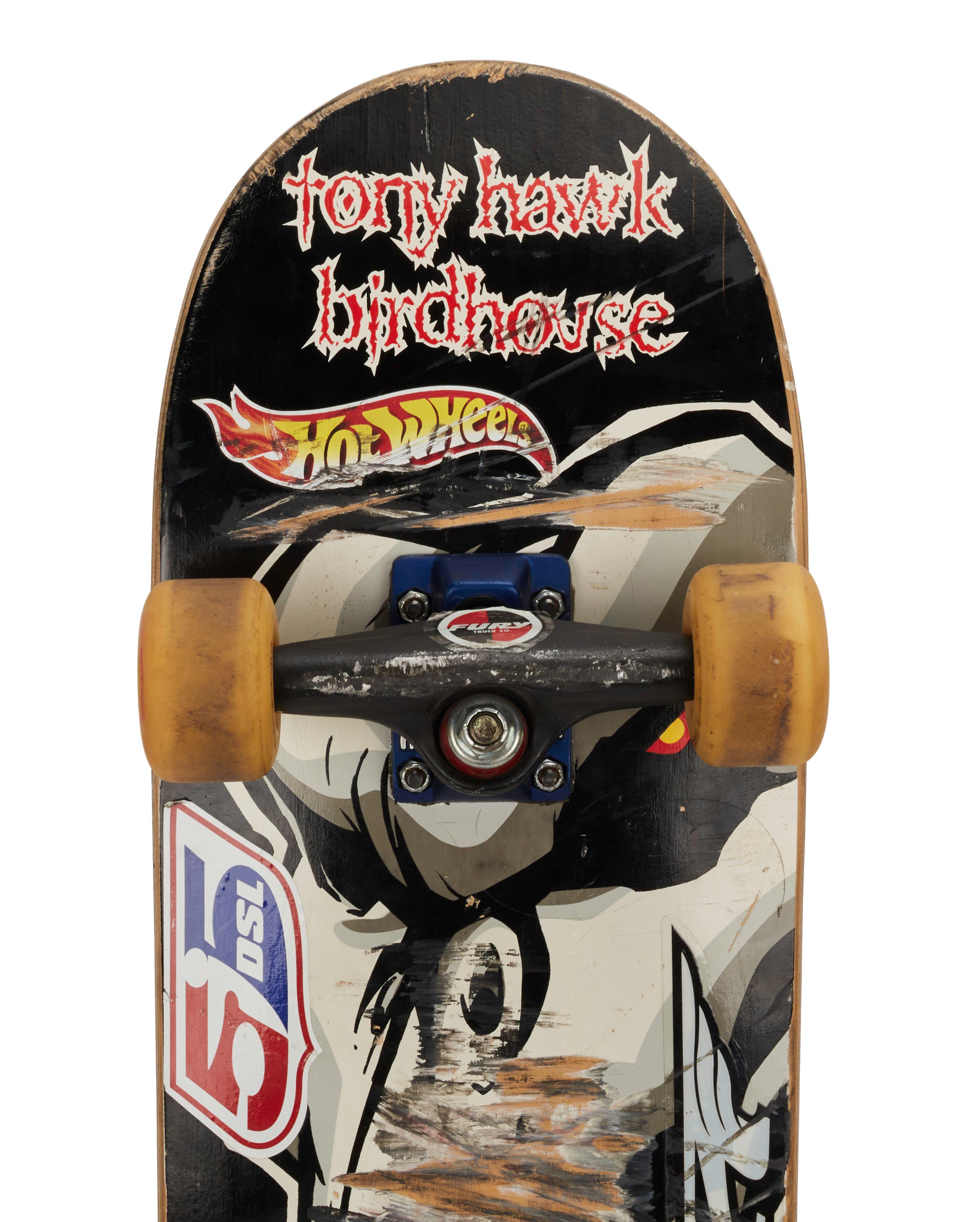 ヴィンテージ 1990年 Tony Hawk メダリオンスケートボードデッキ ヴィンテージ 1990年 Tony Hawk メダリオンスケートボードデッキ