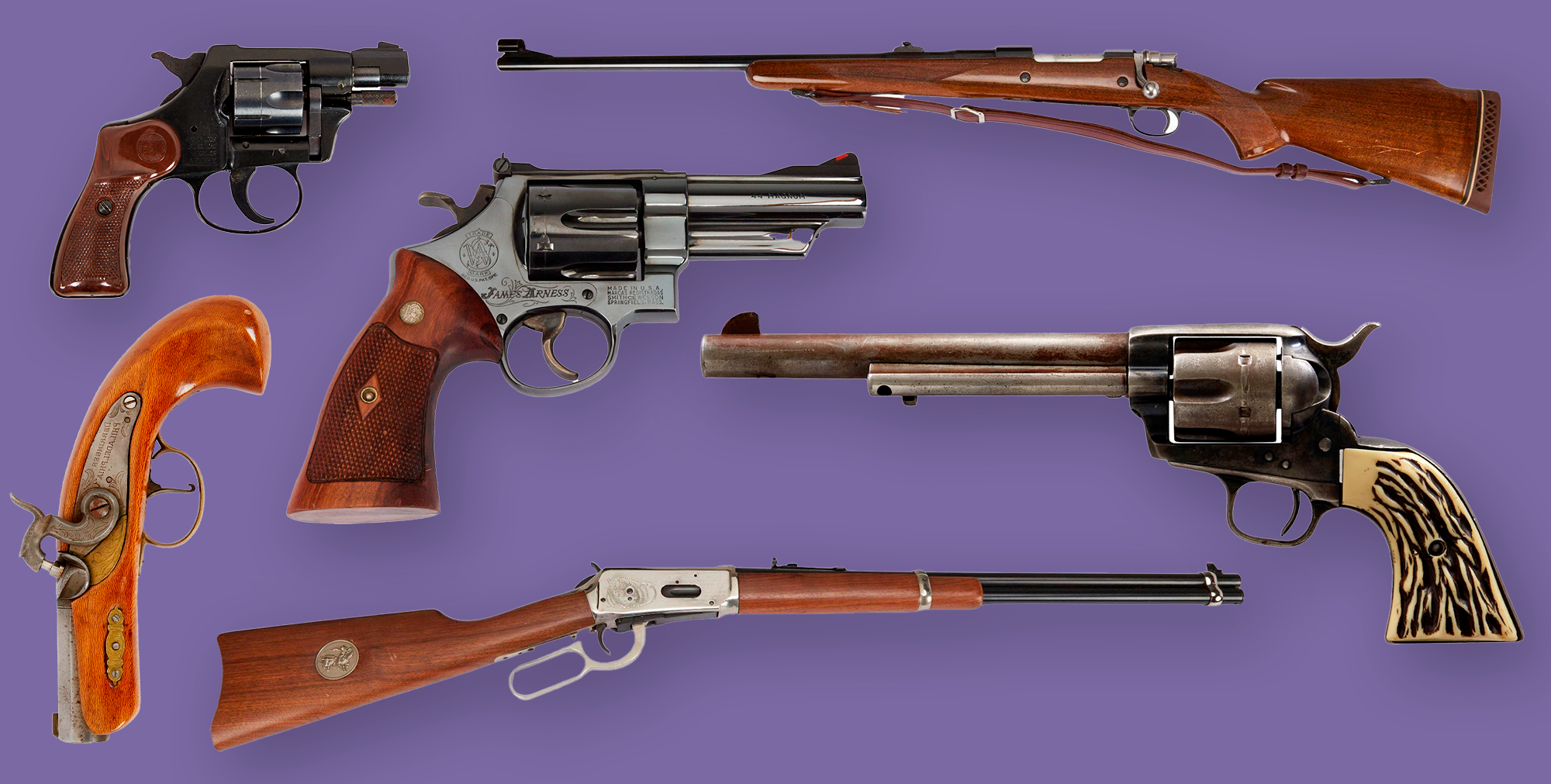 トイガン WESTERNARMSCOLTGOVERNMENTSERIES'80SILVER Cowboy Colts & Classic Carbines: Julien's Western-Focused Auction