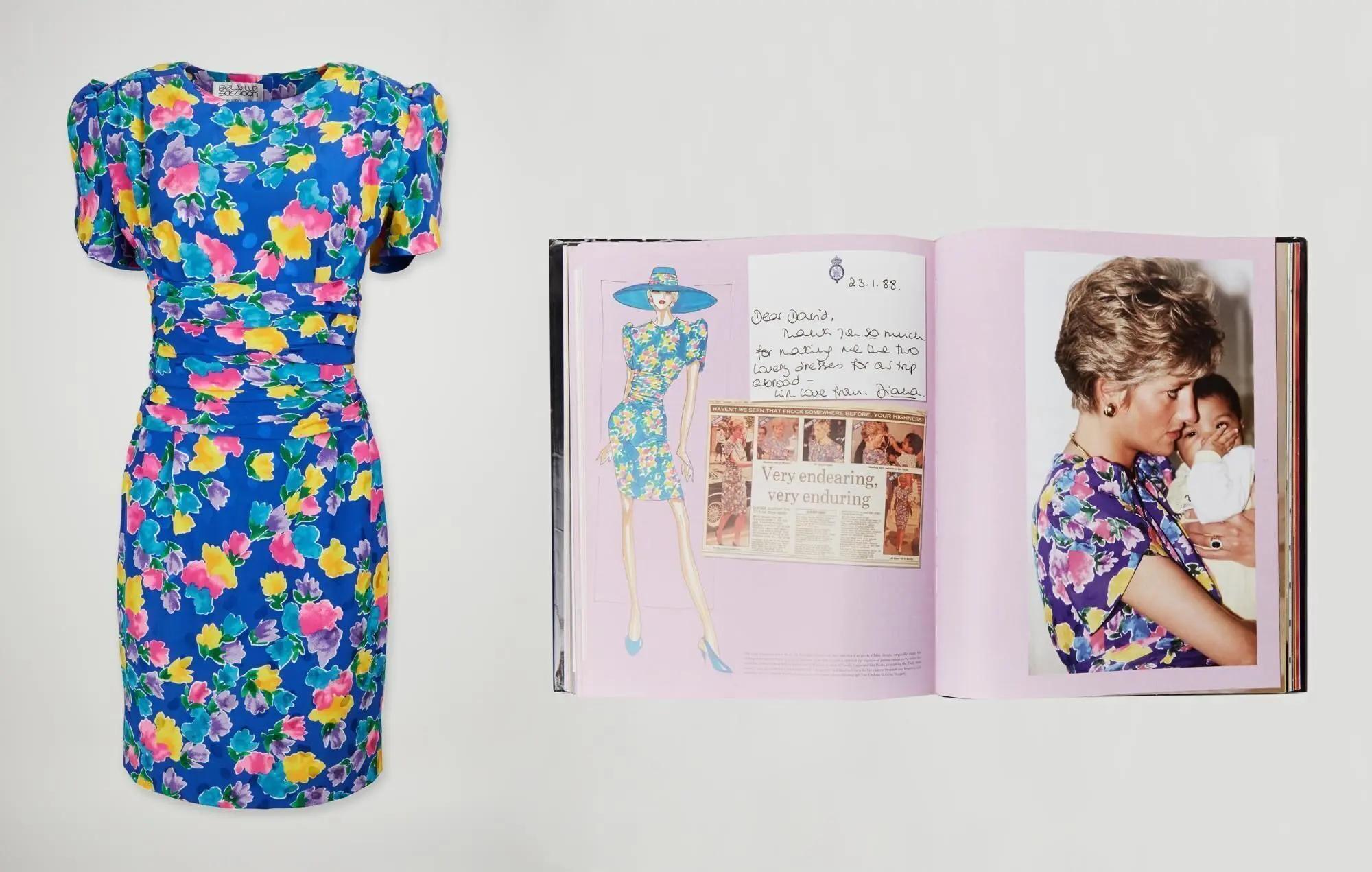 Princess Diana's 'Caring Dress' Purchased 36 Years Later By Woman Who Shook  Her Hand As Child