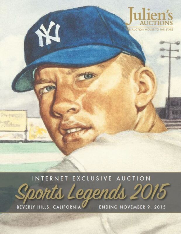 Julien's Auctions オークションカタログ 1952 WORLD SERIES PROGRAM