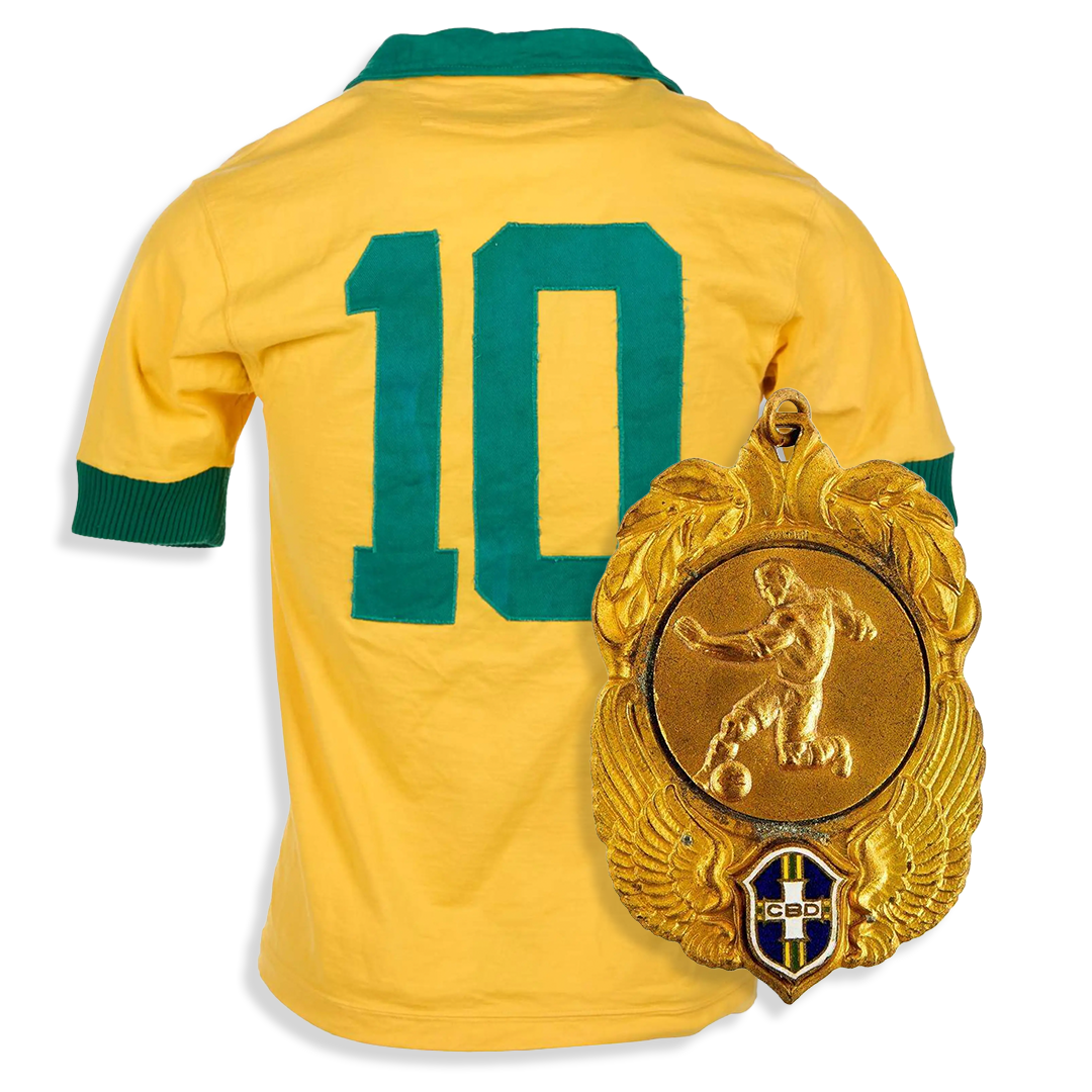 Pele | 1968 Radio Cacique “Best in Football” Tribute Trophy