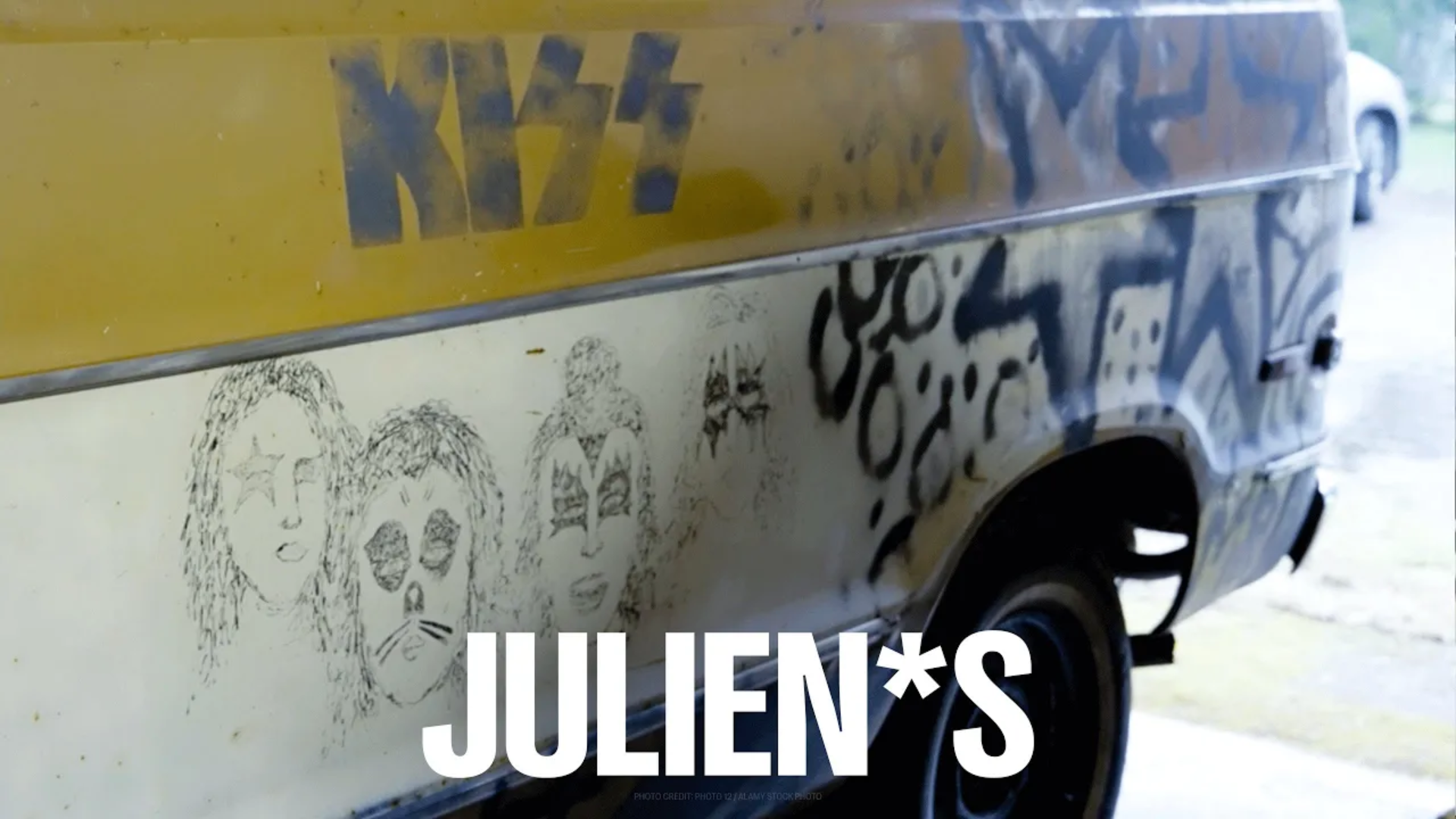 Julien's Brings Melvins' Touring Van Featuring Kurt Cobain's