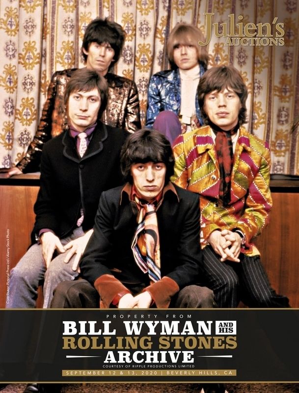 Bill Wyman & Rolling Stonesレコード3枚セットLD1枚 BILL WYMAN ROLLING STONES SIGNED PUBLICITY POSTER