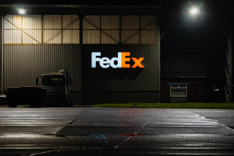 FedEX Hanger Teesside Airport