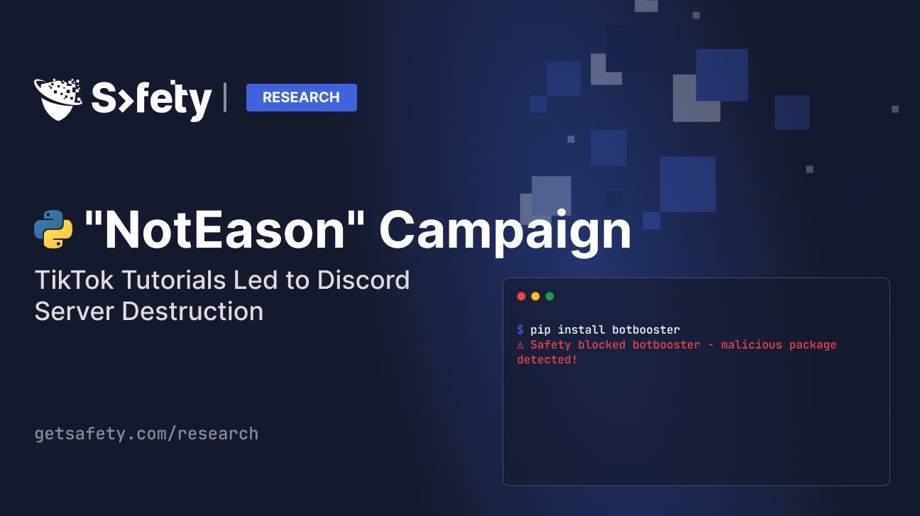 "NotEason" Campaign:  TikTok Tutorials Led to Discord Server Destruction