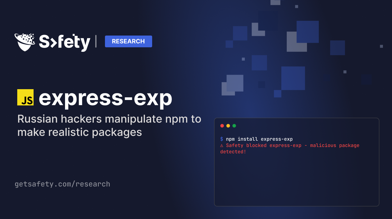 Russian hackers manipulate npm to make realistic packages