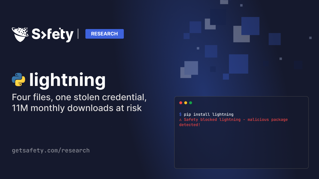 Anatomy of the Lightning PyPI compromise