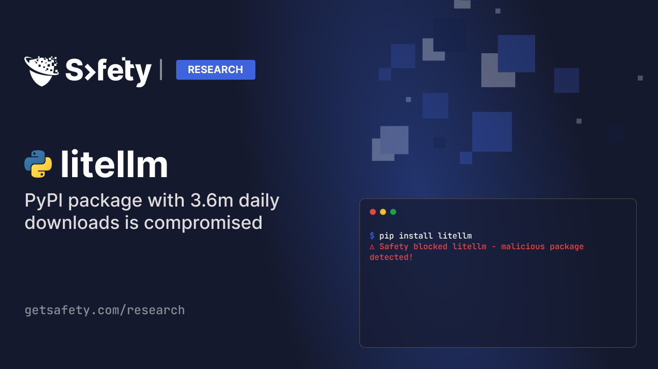 PyPI package with 3.6m daily downloads is compromised