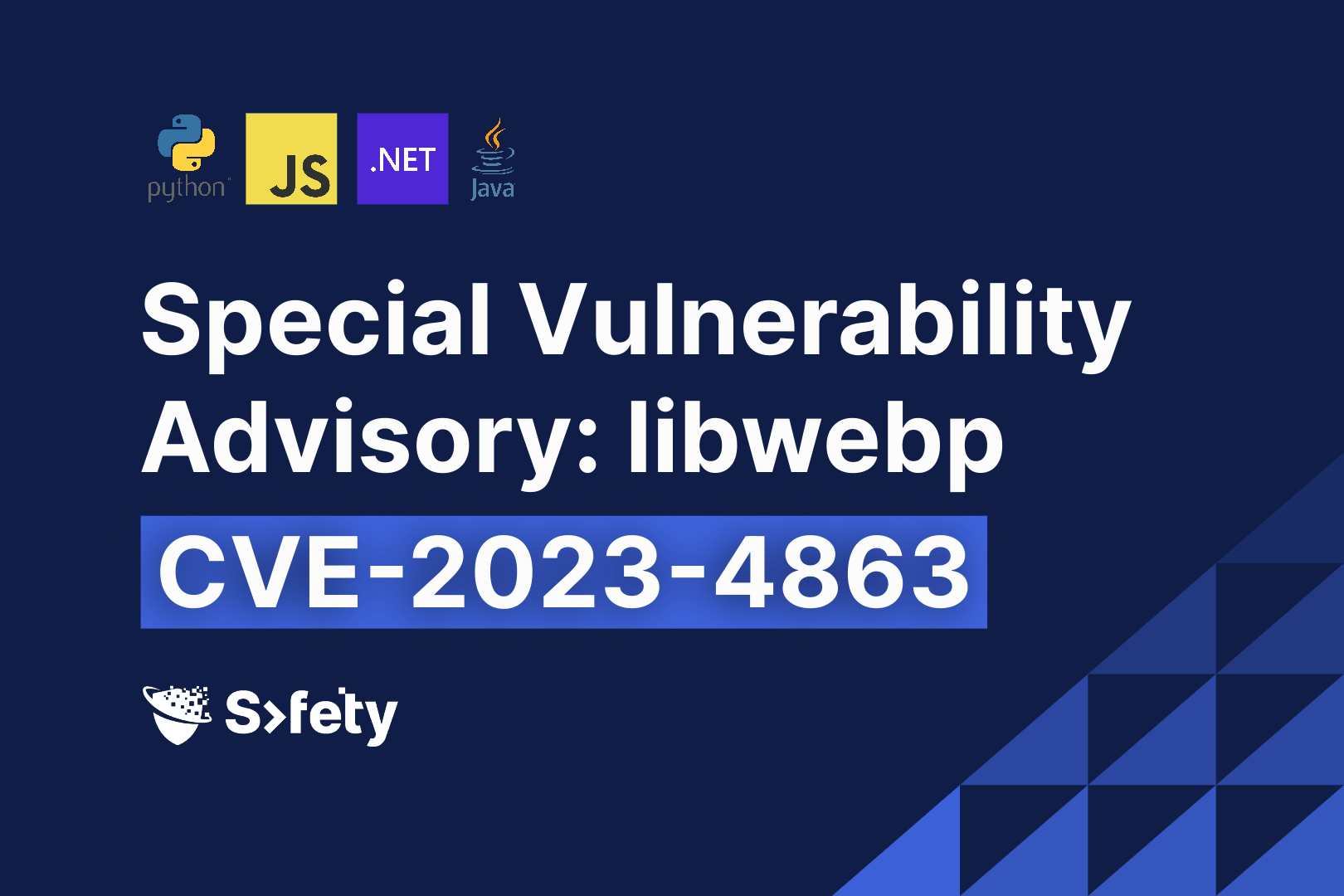 Libwebp: Special Vulnerability Advisory (CVE-2023-4863)