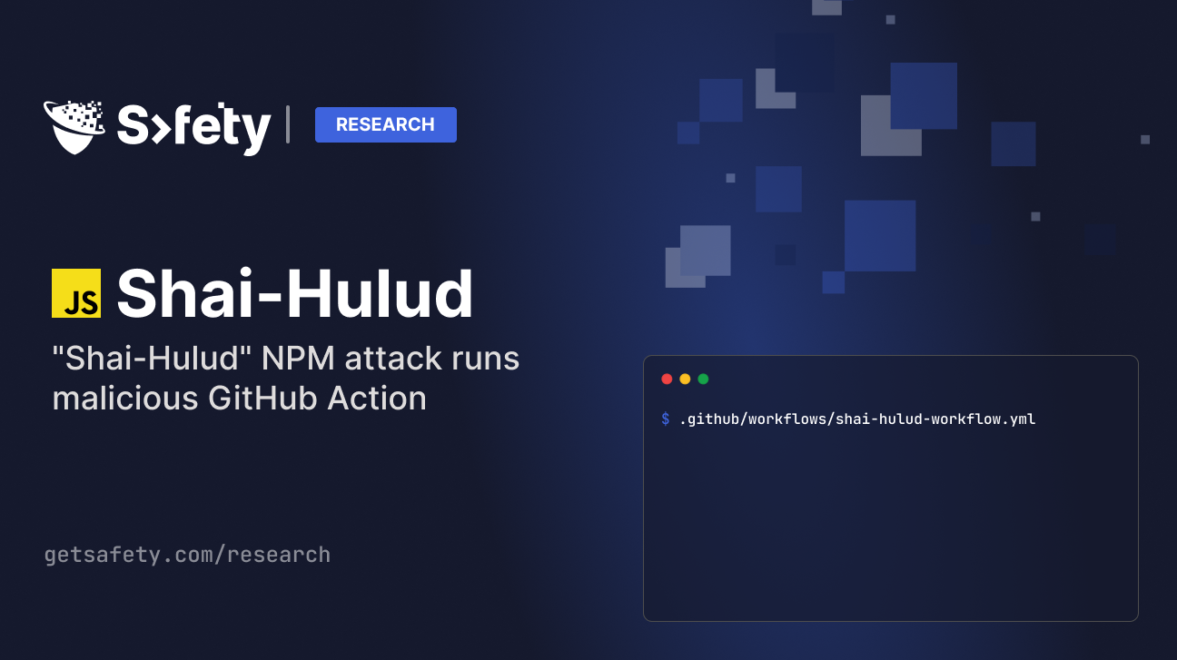 "Shai-Hulud" NPM attack runs malicious GitHub Action